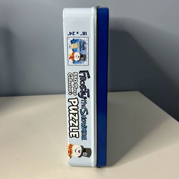 Frosty the Snowman 550 piece Collector’s Puzzle in Tin New - Picture 4 of 6